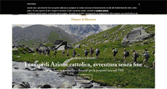 Desktop Screenshot of diocesidimantova.it